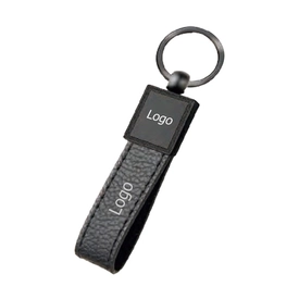 Deri-Metal Anahtarlık