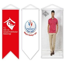 Kırlangıç Bayrak (Flama) - 75X200 cm